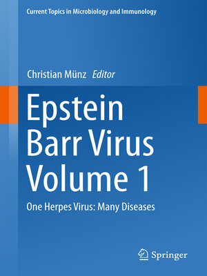 cover image of Epstein Barr Virus Volume 1